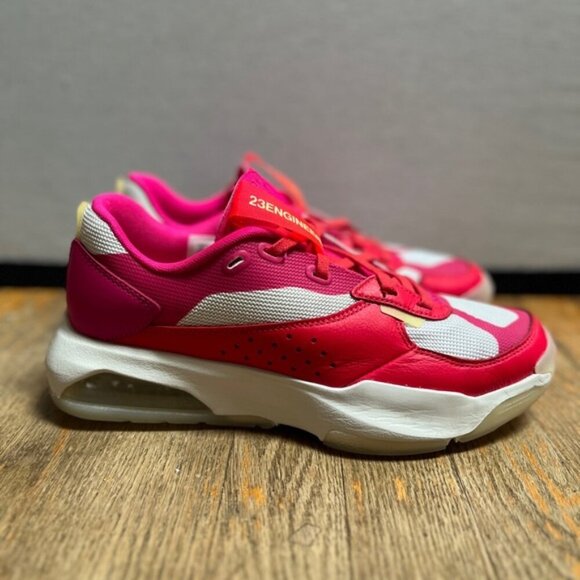 Nike Jordan Air 200E siren red pink/ white athletic sneakers Sz 10 - Picture 5 of 11